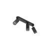 Светильник потолочный JET BLACK 3*GU10 TK Lighting в гостиную, кухню в стиле хай-тек
