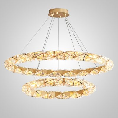 Підвісна світлодіодна люстра LEONOR D65+98 LED