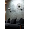 Бра настенное в спальню и гостиную FAN WALL Azzardo в стиле лофт
