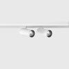 Світильник прожекторний MINI_LINE 42 TUB S A X2, D32, H70mm, CREE 2×5W, 1284Lm, 3000K, 36°, CRI>,90, IP 20, білий (07.3270.10.930.WH)