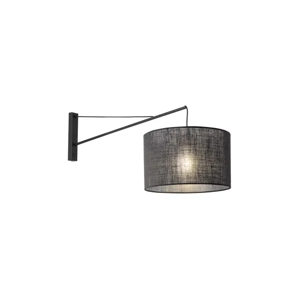 Бра настенное в спальню и гостиную GLORII BLACK  1 TK Lighting в стиле модерн