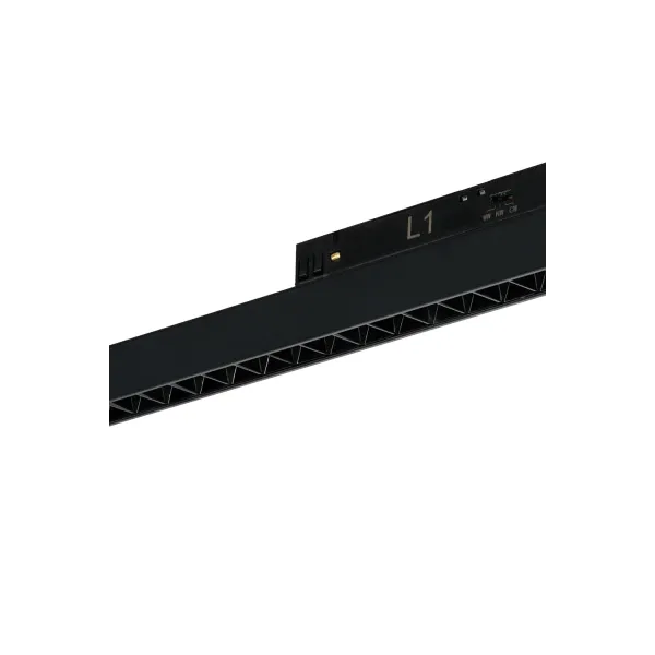 ALFA KIRA TRACK MAGNETIC 2LINE 36W CCT SWITCH DIM BK
