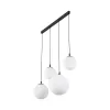 Подвесной светильник в стиле хай-тек ESME WHITE 4 TK Lighting в гостиную, кухню в цвете черный