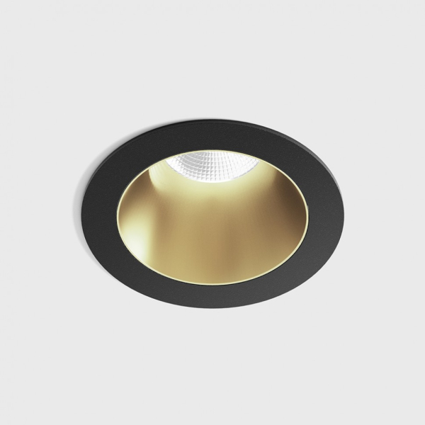 NANO R, D48мм, H67мм, LED 8W 4000K, латунь-черный (01.3910.8.940.BK + 01.A390.BR)