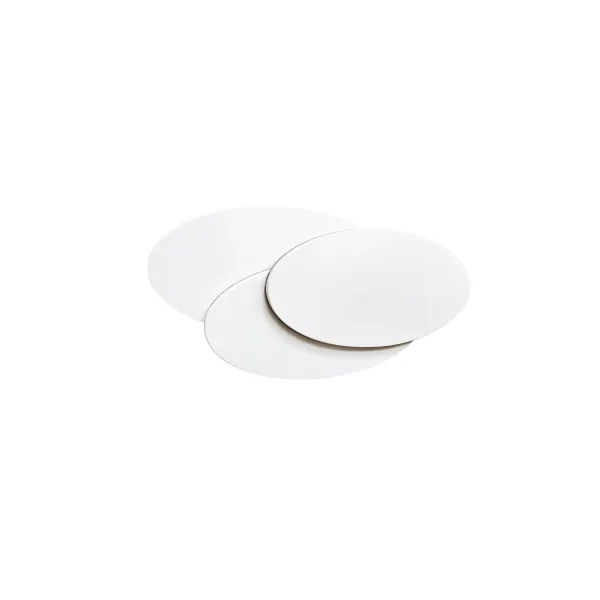 Светильник настенный светодиодный в спальню и гостиную CLOVER OVAL WHITE Azzardo, LED бра в стиле скандинавский