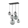 Подвесной светильник в стиле хай-тек ESME GRAPHITE 6 TK Lighting в кухню, спальню в цвете черный