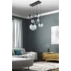Подвесной светильник в стиле хай-тек ESME GRAPHITE 6 TK Lighting в кухню, спальню в цвете черный