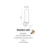 Светильник настенный светодиодный в спальню и гостиную BAMBOO WALL Azzardo, LED бра в стиле модерн