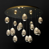 Підвісний світильник LENITA MORE L6 Gold LED
