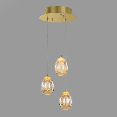 Підвісний світильник LENITA MORE L6 Gold LED