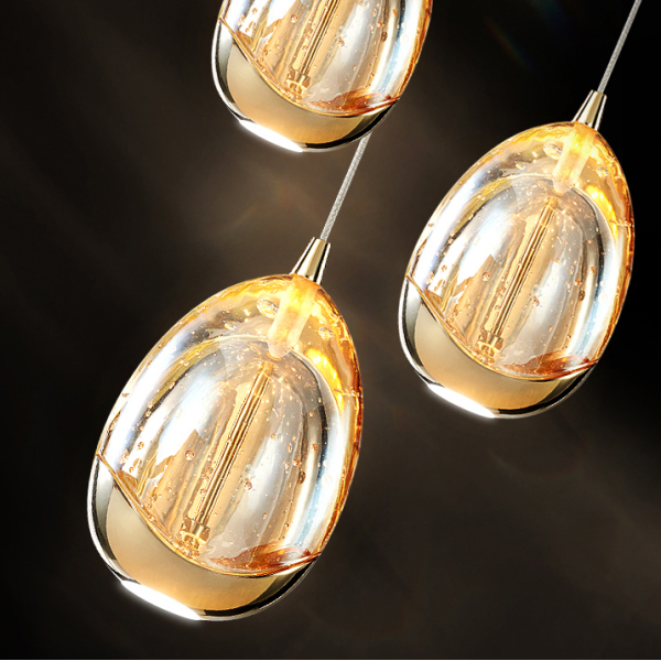 Підвісний світильник LENITA MORE L6 Gold   LED