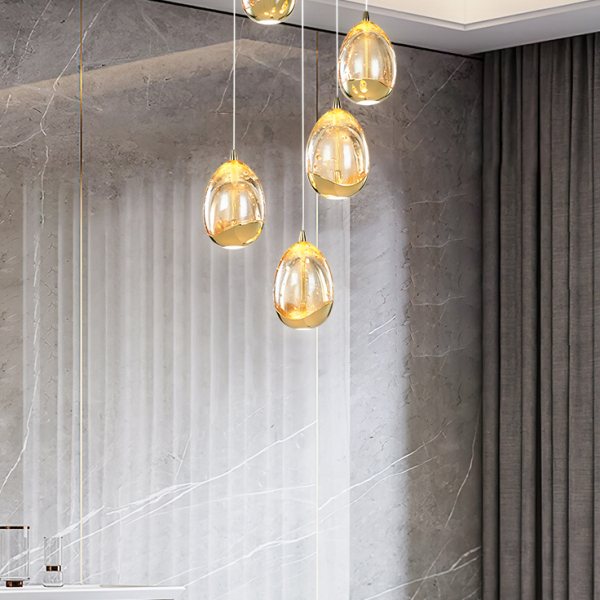 Підвісний світильник LENITA MORE L6 Gold   LED