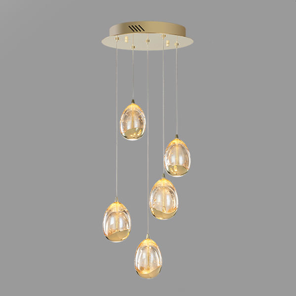 Підвісний світильник LENITA MORE L6 Gold   LED