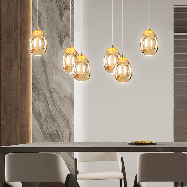Підвісний світильник LENITA MORE L6 Gold   LED