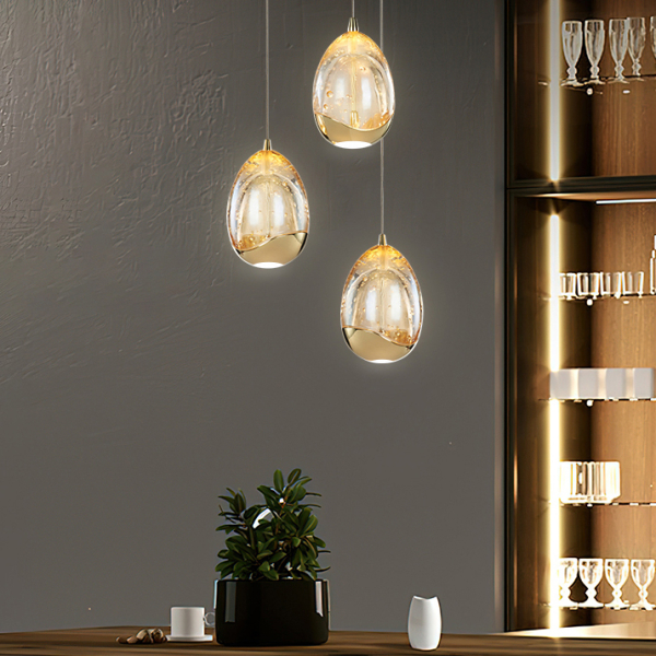 Підвісний світильник LENITA MORE L6 Gold   LED