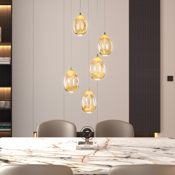 Підвісний світильник LENITA MORE L6 Gold   LED