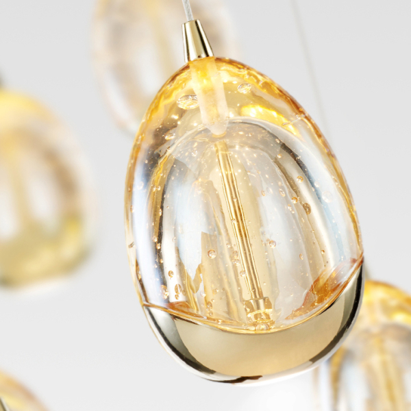 Підвісний світильник LENITA MORE L6 Gold   LED