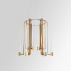 Люстра  світлодіодна  Люстра KALI chandelier D75 12 lamps у вітальню  LED Deprimo купити 143848грн.