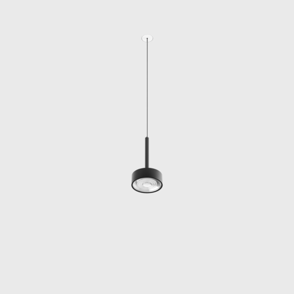 SOL MINI P NANO, D75mm, H135mm, 7W LED, 24°, 4000K, IP20, чёрный (03.7531.7.940.BK)