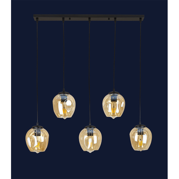 Купить подвесной светильник 756pr0231f-5 BK + BR (700)