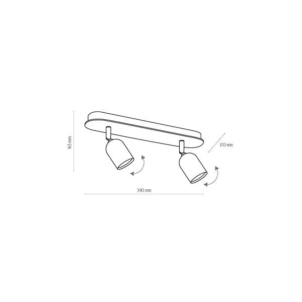 Світильник поворотний TK LIGHTING