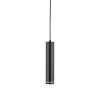 Подвесной светильник в стиле хай-тек JET BLACK Підвіс 1xGU10 TK Lighting в кухню, спальню в цвете черный