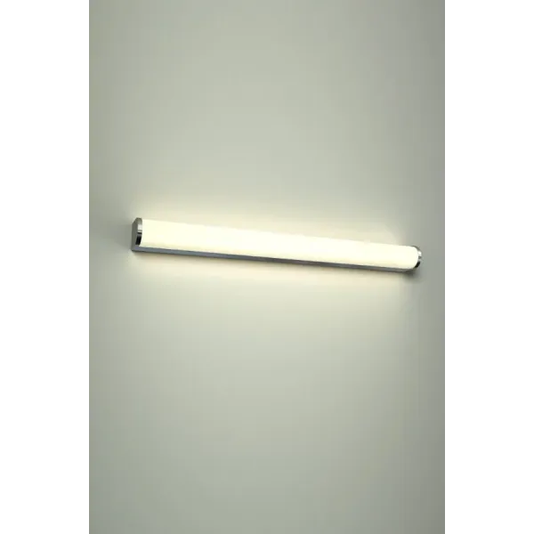 Светильник настенный светодиодный в ванную PETRA 60 3000 CHROME Azzardo, LED бра в стиле модерн
