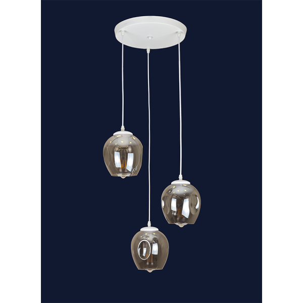 Купить подвесной светильник 756pr0231f-3 WH + BK (300)