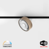 IN_LINE SOL TW, D95mm, H33mm, LED 13W, TW DIM: 2700K(881Lm)-6500K(1025Lm), 48V DC, IP20, чорний/sahara beige (06.9533.13.TW.BK + SOL RING GRAIN SAHARA BEIGE)
