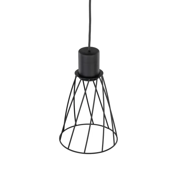 Подвесной светильник в стиле лофт MODESTO BLACK LAMPA  1 TK Lighting в кухню, коридор в цвете черный