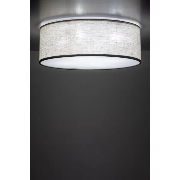 Светильник потолочный NICOLA BROWN LAMPA  380 TK Lighting в гостиную, спальню в стиле модерн