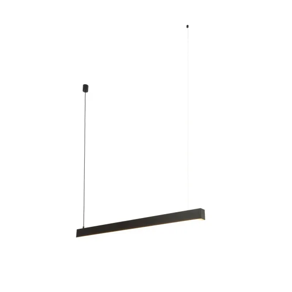 Подвесной светильник в стиле хай-тек LUXE BLACK LAMPA  LED TK Lighting в кухню, спальню в цвете черный