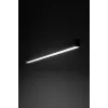 Подвесной светильник в стиле хай-тек LUXE BLACK LAMPA  LED TK Lighting в кухню, спальню в цвете черный