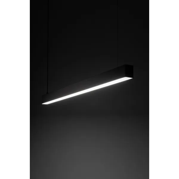 Подвесной светильник в стиле хай-тек LUXE BLACK LAMPA  LED TK Lighting в кухню, спальню в цвете черный