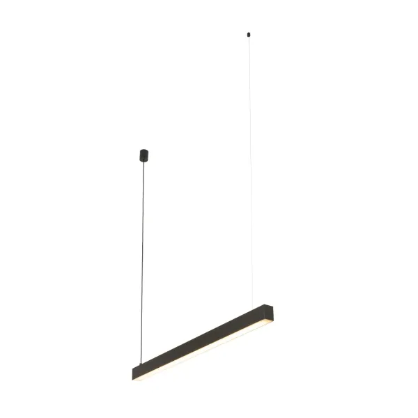 Подвесной светильник в стиле хай-тек LUXE BLACK LAMPA  LED TK Lighting в кухню, спальню в цвете черный