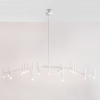 Люстра  світлодіодна Люстра POP P40 Chandelier 24 lamps D180 Mod.B White  сучасна LED Deprimo купити 53504грн.
