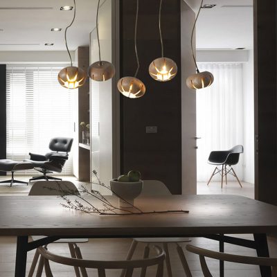 Люстра CAPSULES D60 Light wood светодиодная в зал