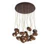 Люстра CAPSULES D60 Dark wood светодиодная  в зал