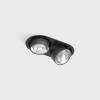 SOL IN MINI X2, L206mm, W111mm, H50mm, LED 2x7W, 4000K, чорний (01.7522.14.940.BK)