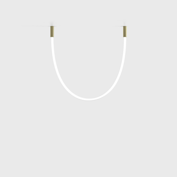 SNAKE, D32mm, h90mm, L1500mm, 24W LED, 4000К, латунь/белый (25W.3210.24.940.BR)