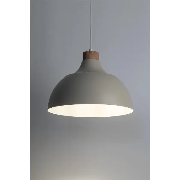 Подвесной светильник в стиле скандинавский CAP Беж 1 TK Lighting в кухню, спальню в цвете бежевый