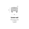 Бра настенное в спальню и гостиную CARMEN WALL Azzardo в стиле модерн