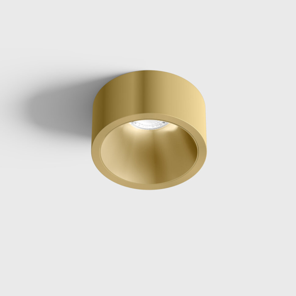 INVISIBLE MINI OUT, D55mm, H58mm, LED 6.3W, 4000K, латунь (01.2203.7.940.BR)
