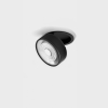 SOL IN, D95mm, H33mm, LED 14W 3000K, чорний/чорний (01.9533.14.930.BK + SOL RING GRAIN BLACK)