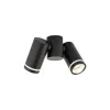Светильник потолочный JET BLACK 2* GU10 TK Lighting в гостиную, кухню в стиле хай-тек
