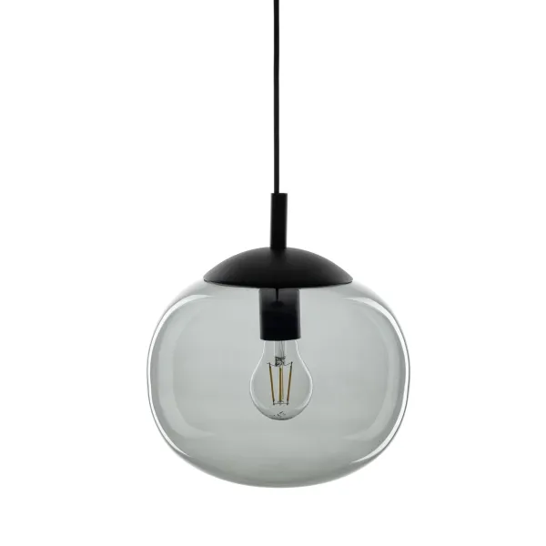 Подвесной светильник в стиле хай-тек VIBE GRAPHITE Підвіс 1  350 TK Lighting в кухню, спальню в цвете черный