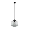 Подвесной светильник в стиле хай-тек VIBE GRAPHITE Підвіс 1 350 TK Lighting в кухню, спальню в цвете черный