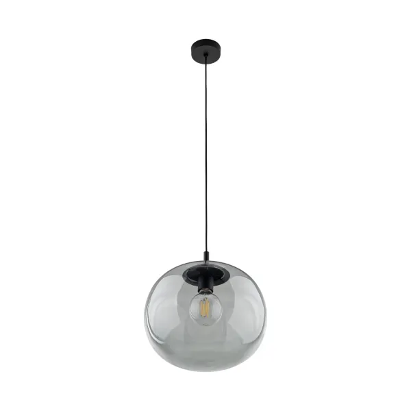 Подвесной светильник в стиле хай-тек VIBE GRAPHITE Підвіс 1  350 TK Lighting в кухню, спальню в цвете черный