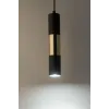 Подвесной светильник в стиле лофт VIVIEN BLACK/GOLD Підвісний TK Lighting в кухню, коридор в цвете черный