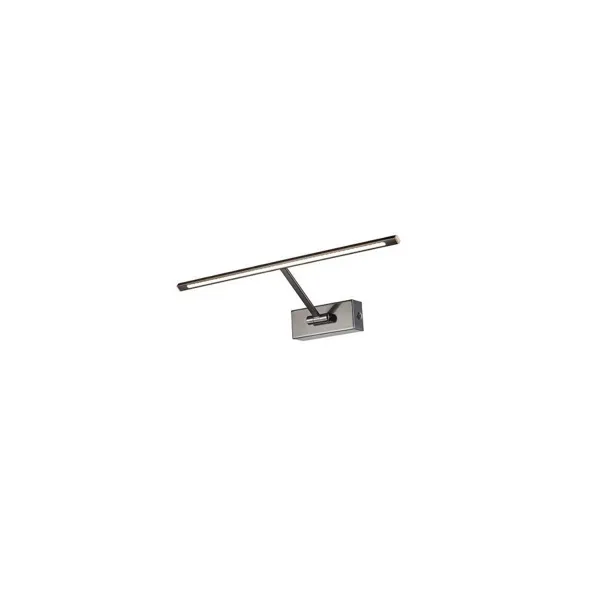 Светильник настенный светодиодный в спальню и гостиную MONALISA 46 BLACK CHROME Azzardo, LED бра в стиле хай-тек